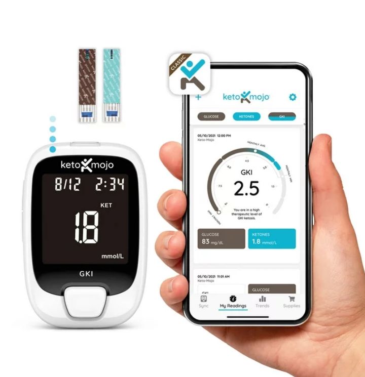 Blood Glucose & Ketone Meter(with test strips)