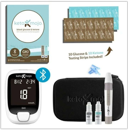 Blood Glucose & Ketone Meter(with test strips)