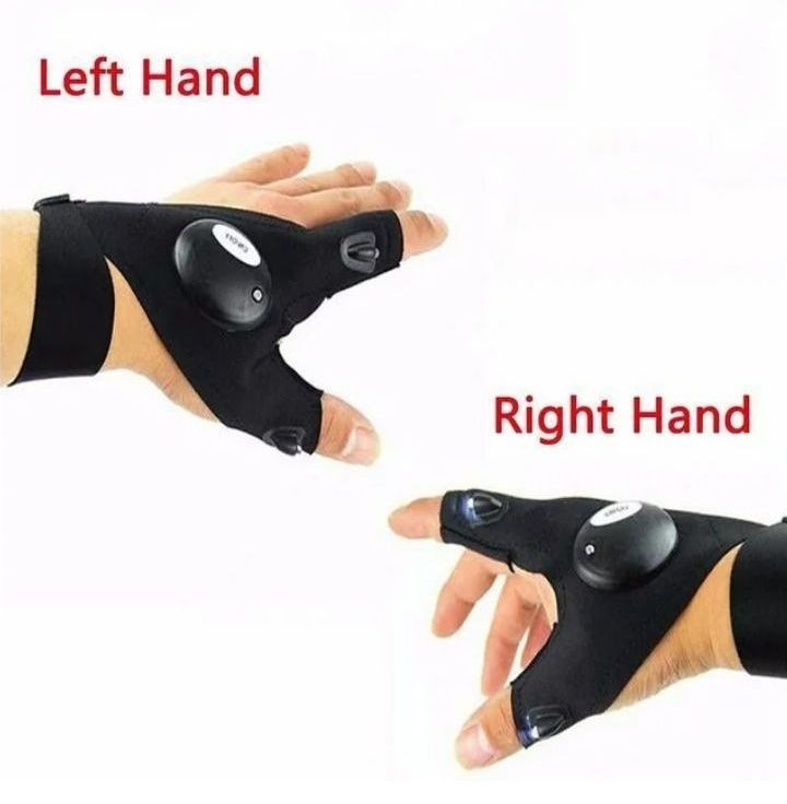 Portable LED Flashlight Gloves
